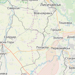 Gostinitsa Lisichansk на карті